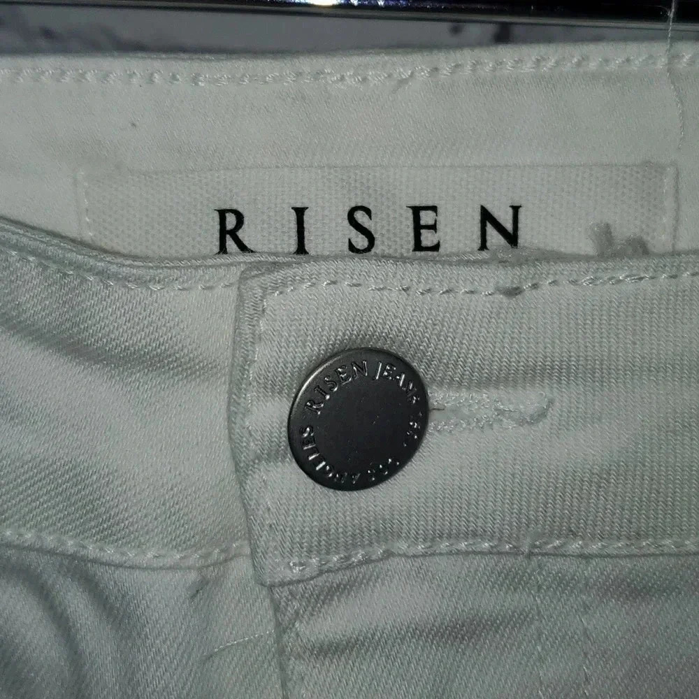 Risen Non-Distressed Classic White Skinny Jeans Size 2XL NWT - Picture 5 of 13